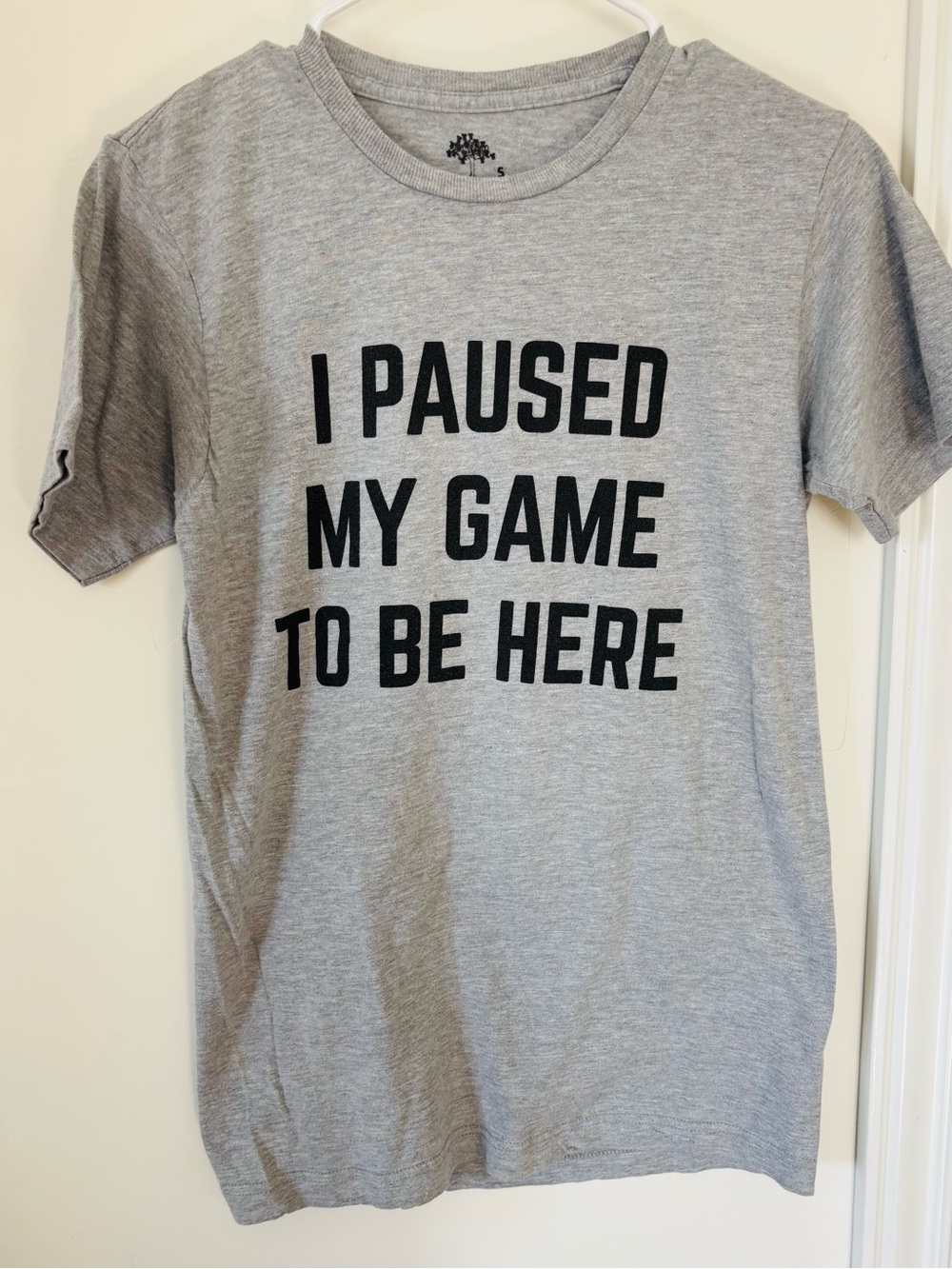 NWOT. Men’s 'I Paused My Game To Be Here' Graphic Tee